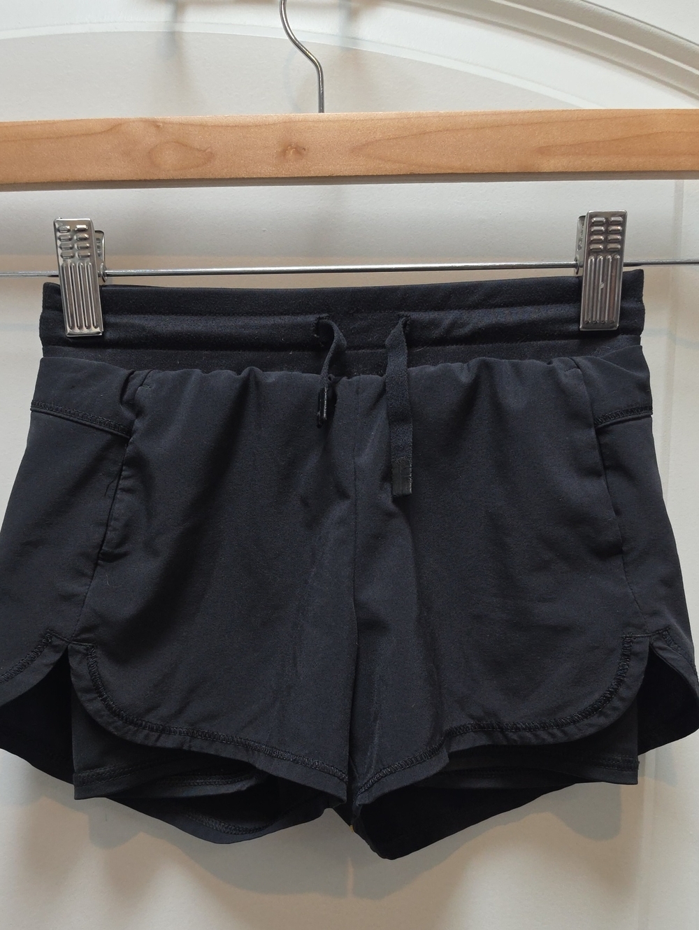 All in Motion Girls Black Athletic Shorts Size XS (4/5) Like New